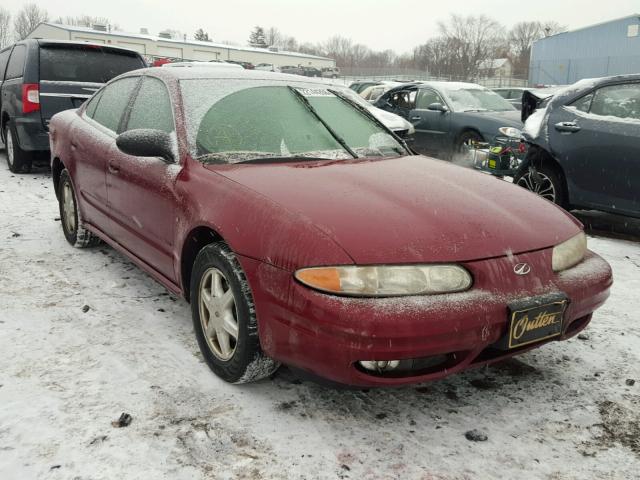 1G3NL52E74C146760 - 2004 OLDSMOBILE ALERO GL BURGUNDY photo 1