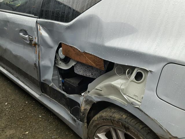 JTKJF5C7XB3000168 - 2011 TOYOTA SCION TC 灰色 照片 9