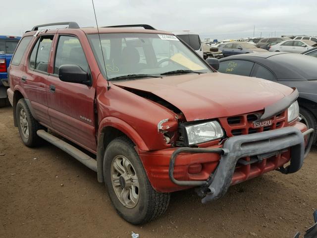 4S2DM58W3Y4342899 - 2000 ISUZU RODEO S RED photo 1