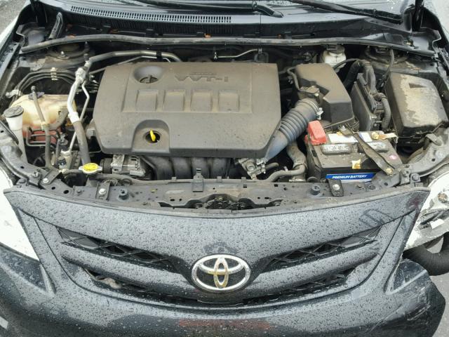 5YFBU4EE1DP220414 - 2013 TOYOTA COROLLA BA CHARCOAL photo 7