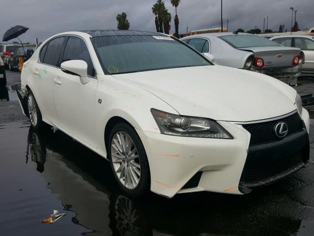 JTHBE1BL2D5014206 - 2013 LEXUS GS 350 WHITE photo 1