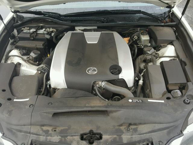 JTHBE1BL2D5014206 - 2013 LEXUS GS 350 WHITE photo 7