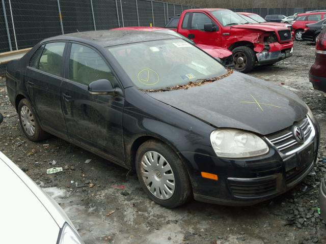 3VWJM71K58M107097 - 2008 VOLKSWAGEN JETTA S BLACK photo 1