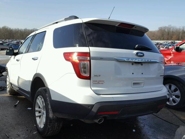 1FM5K7D86FGC34132 - 2015 FORD EXPLORER X WHITE photo 3