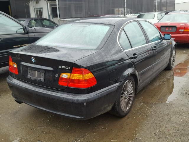 WBAEV53432KM01453 - 2002 BMW 330 I BLACK photo 4