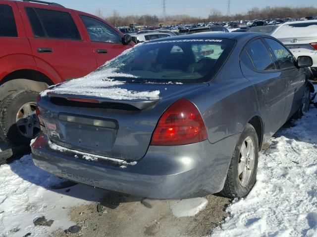 2G2WP522151222984 - 2005 PONTIAC GRAND PRIX GRAY photo 4