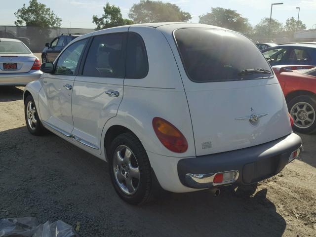 3C8FY68B52T257588 - 2002 CHRYSLER PT CRUISER WHITE photo 3