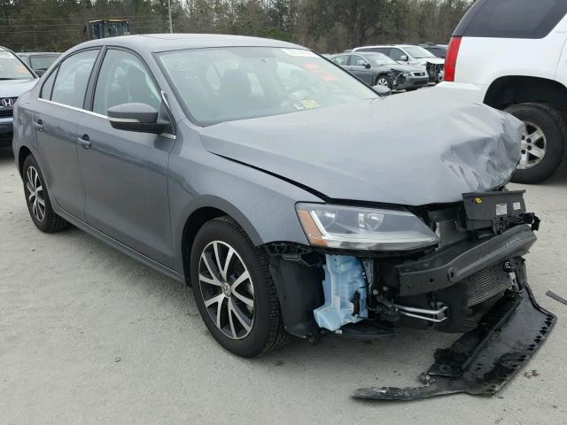 3VWDB7AJ6HM287927 - 2017 VOLKSWAGEN JETTA SE GRAY photo 1