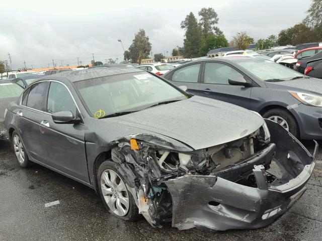 1HGCP368X9A046001 - 2009 HONDA ACCORD EXL GRAY photo 1