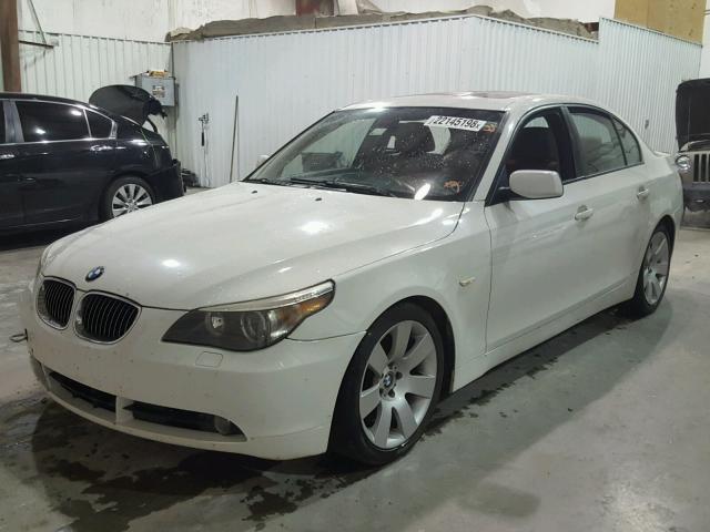 WBANE73576CM42284 - 2006 BMW 530 I WHITE photo 2