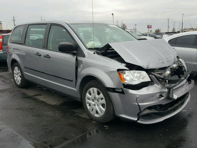 2C4RDGBG5FR512348 - 2015 DODGE GRAND CARA GRAY photo 1