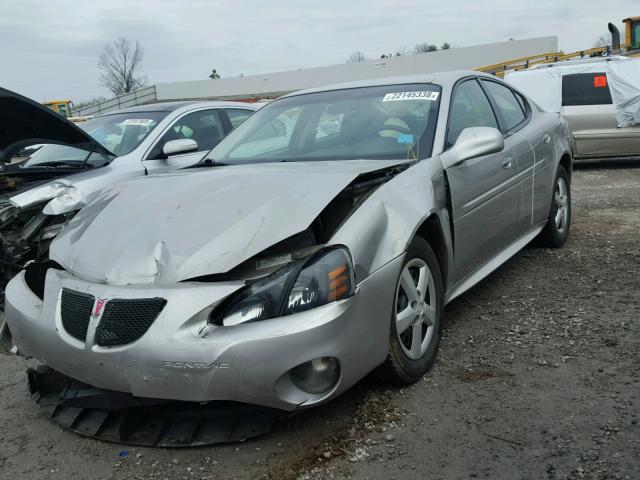 2G2WP552781125062 - 2008 PONTIAC GRAND PRIX SILVER photo 2