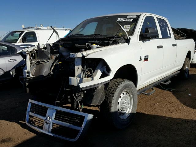 3D7UT2CL9BG551932 - 2011 DODGE RAM 2500 WHITE photo 2