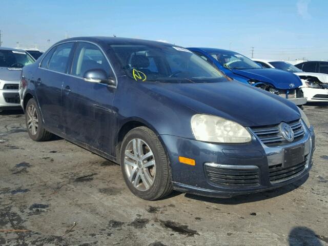 3VWDF71K06M728753 - 2006 VOLKSWAGEN JETTA 2.5L BLUE photo 1