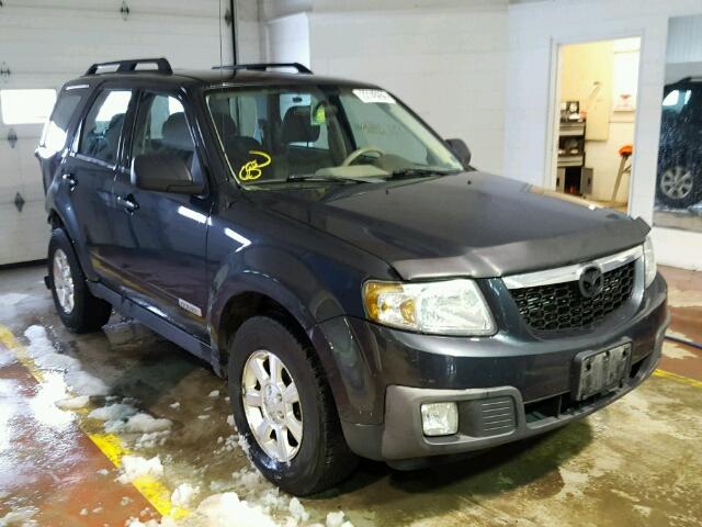 4F2CZ96168KM17677 - 2008 MAZDA TRIBUTE S GRAY photo 1