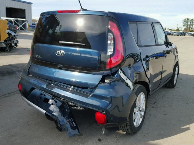 KNDJP3A57J7569822 - 2018 KIA SOUL + BLUE photo 4