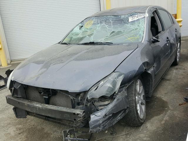 1N4BA41EX8C836602 - 2008 NISSAN MAXIMA SE GRAY photo 2