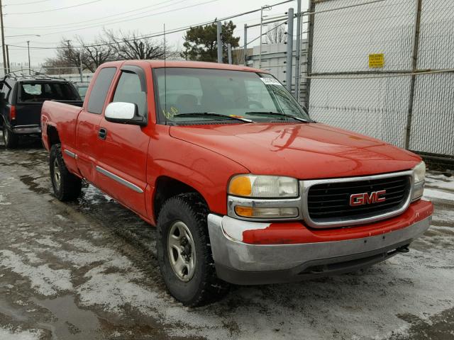 1GTEK19T6XE529565 - 1999 GMC NEW SIERRA RED photo 1