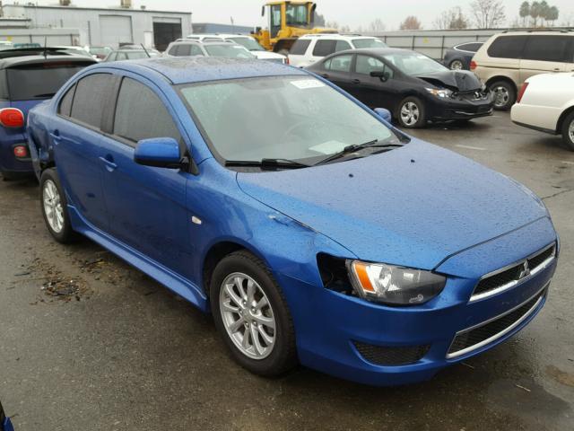 JA32U2FU7CU016209 - 2012 MITSUBISHI LANCER ES/ BLUE photo 1