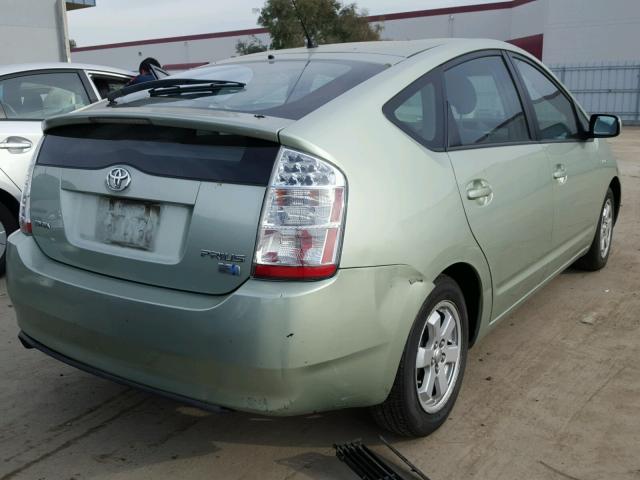 JTDKB20U187754089 - 2008 TOYOTA PRIUS GREEN photo 4