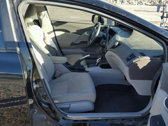 2HGFB2F86CH528155 - 2012 HONDA CIVIC EX შავი ფოტო 5
