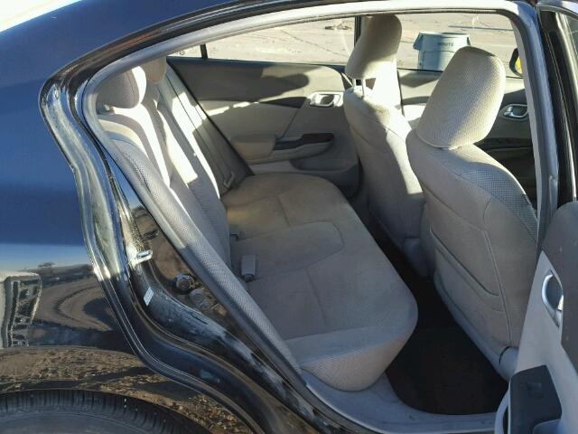 2HGFB2F86CH528155 - 2012 HONDA CIVIC EX შავი ფოტო 6
