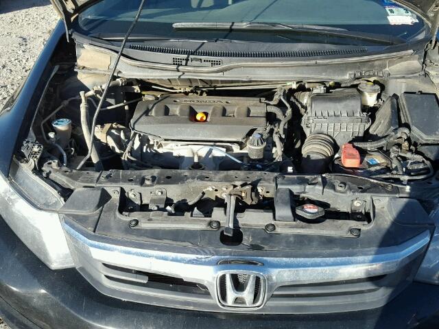 2HGFB2F86CH528155 - 2012 HONDA CIVIC EX შავი ფოტო 7