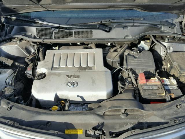 4T3ZK3BB7BU044237 - 2011 TOYOTA VENZA BASE CHARCOAL photo 7