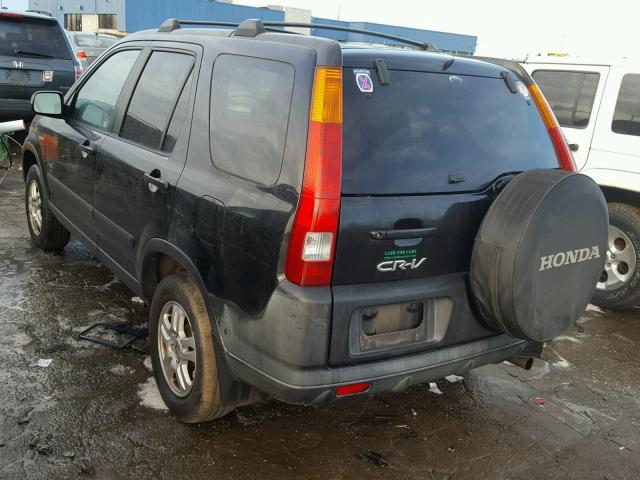 SHSRD78873U126949 - 2003 HONDA CR-V EX BLACK photo 3