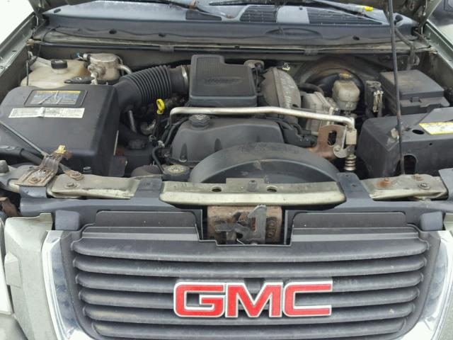 1GKET16S536206898 - 2003 GMC ENVOY XL GREEN photo 7