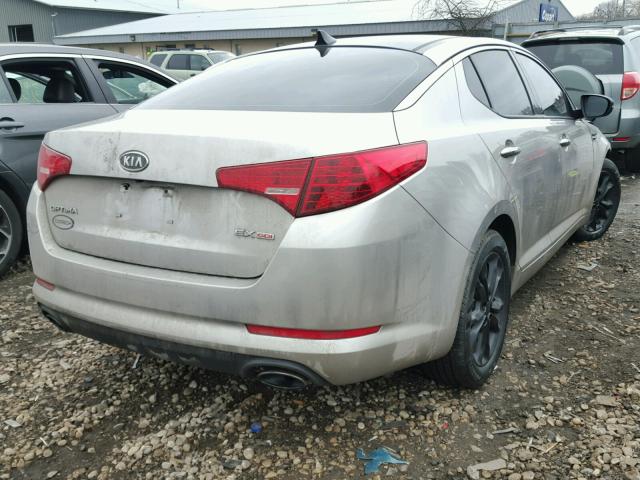 5XXGN4A74CG022640 - 2012 KIA OPTIMA EX SILVER photo 4