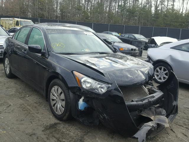 1HGCP26318A018620 - 2008 HONDA ACCORD LX BLACK photo 1