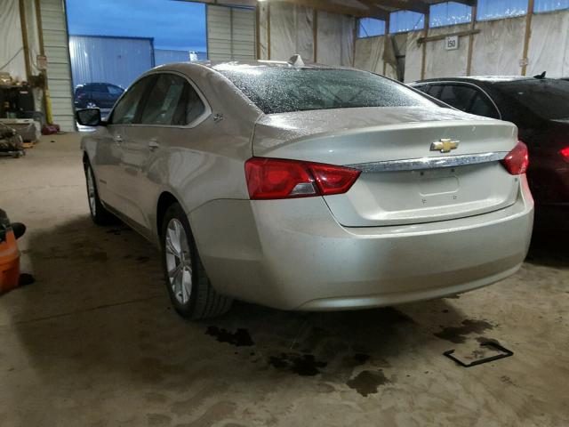2G1125S37E9222897 - 2014 CHEVROLET IMPALA LT GOLD photo 3
