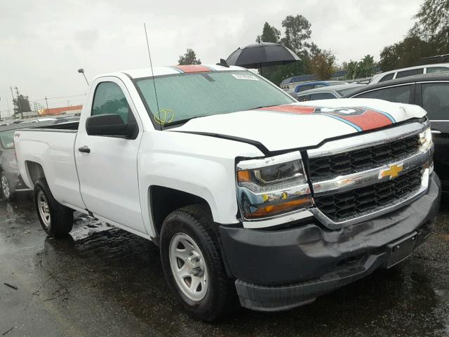 1GCNKNEH6GZ100671 - 2016 CHEVROLET SILVERADO WHITE photo 1