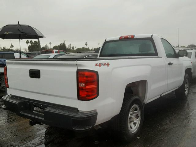 1GCNKNEH6GZ100671 - 2016 CHEVROLET SILVERADO WHITE photo 4