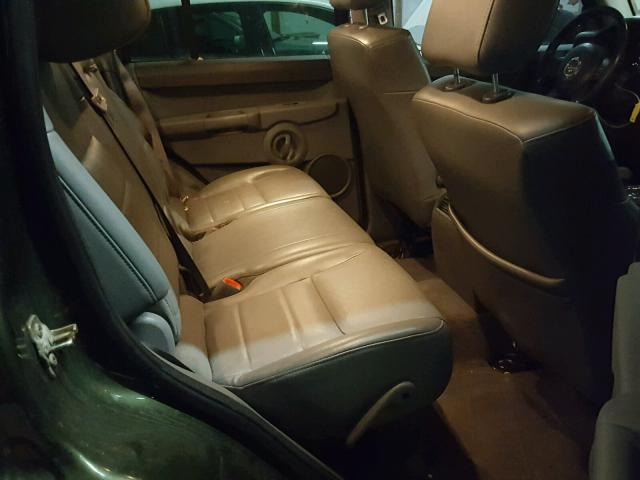 1J8HG48P87C591980 - 2007 JEEP COMMANDER GREEN photo 6