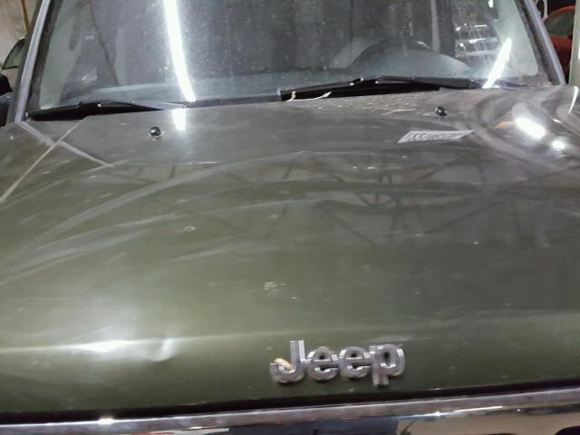 1J8HG48P87C591980 - 2007 JEEP COMMANDER GREEN photo 7