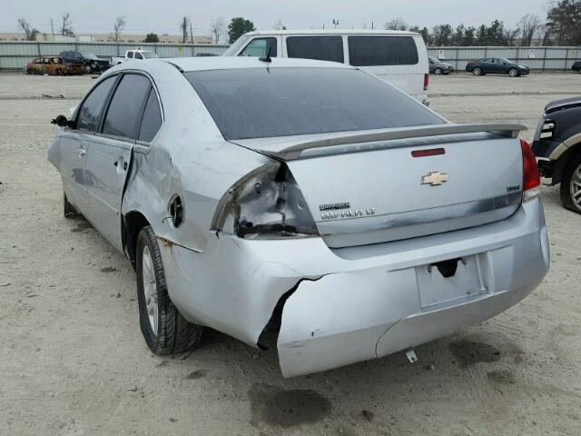 2G1WB5EK3B1325821 - 2011 CHEVROLET IMPALA LT SILVER photo 3