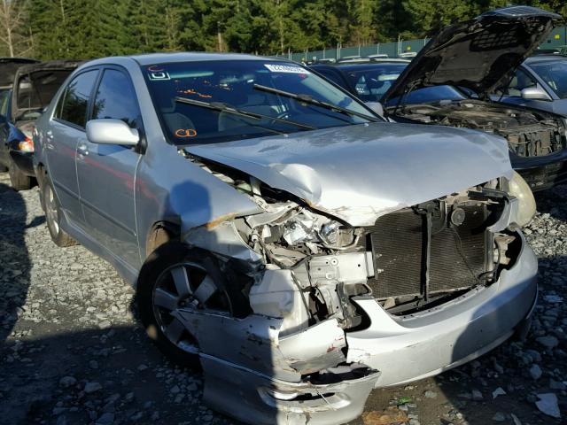 1NXBR30E07Z935626 - 2007 TOYOTA COROLLA CE SILVER photo 1