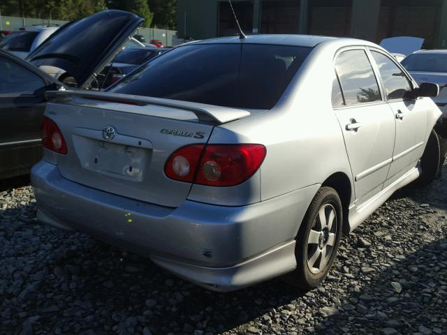 1NXBR30E07Z935626 - 2007 TOYOTA COROLLA CE SILVER photo 4