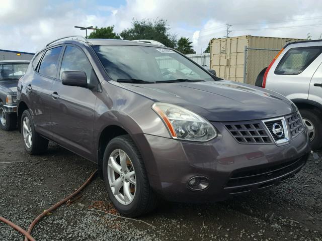 JN8AS58T69W321288 - 2009 NISSAN ROGUE S BROWN photo 1