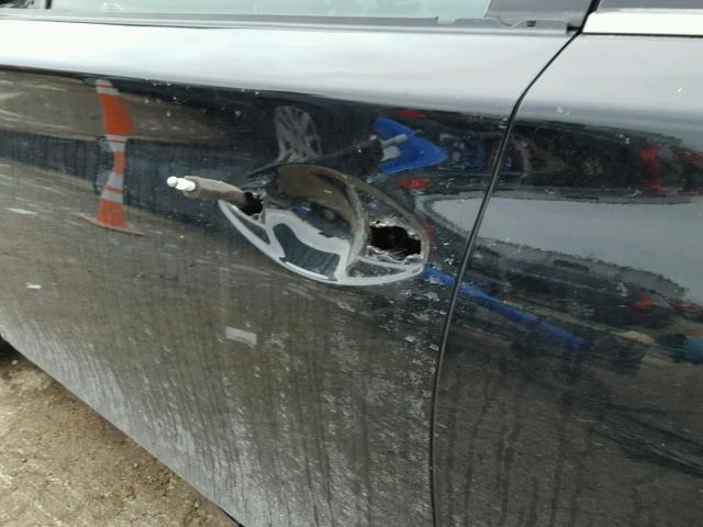 JN1BV7ARXEM701325 - 2014 INFINITI Q50 BASE Чорний фото 9