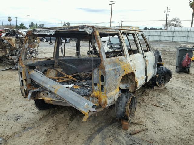 1J4FJ68S5SL623917 - 1995 JEEP CHEROKEE S RED photo 4