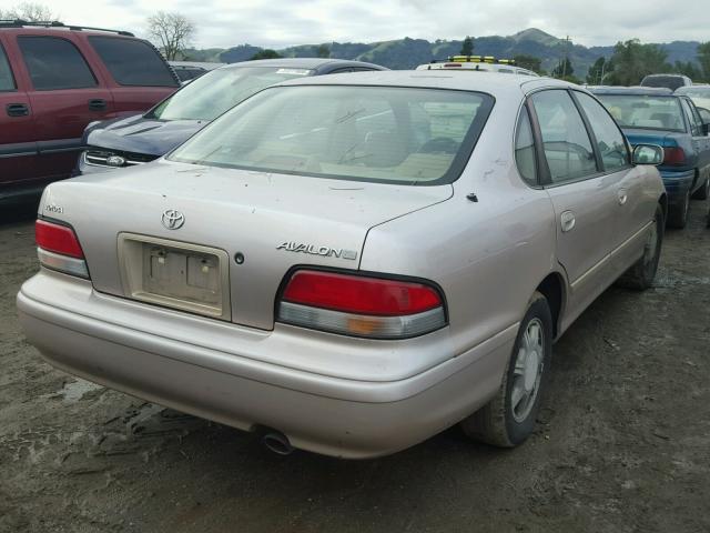 4T1BF12B4TU086868 - 1996 TOYOTA AVALON XL GOLD photo 4