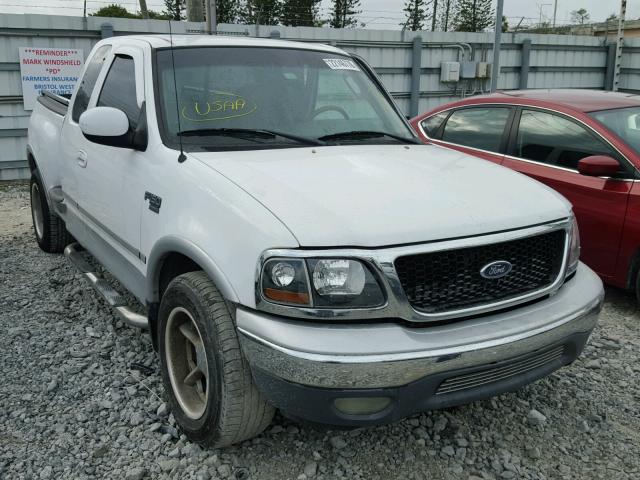 2FTRX07W02CA91232 - 2002 FORD F150 Biały zdjęcie 1