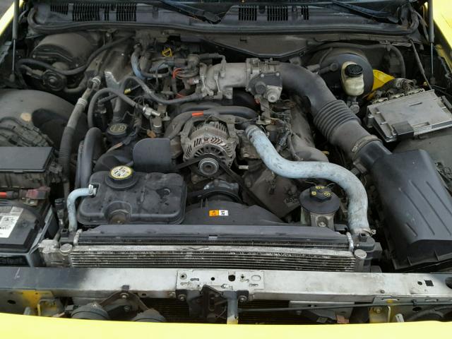 2FAHP71W87X129566 - 2007 FORD CROWN VICT YELLOW photo 7