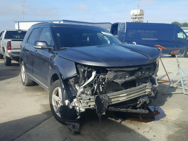 1FM5K8D86GGC05771 - 2016 FORD EXPLORER X GRAY photo 1