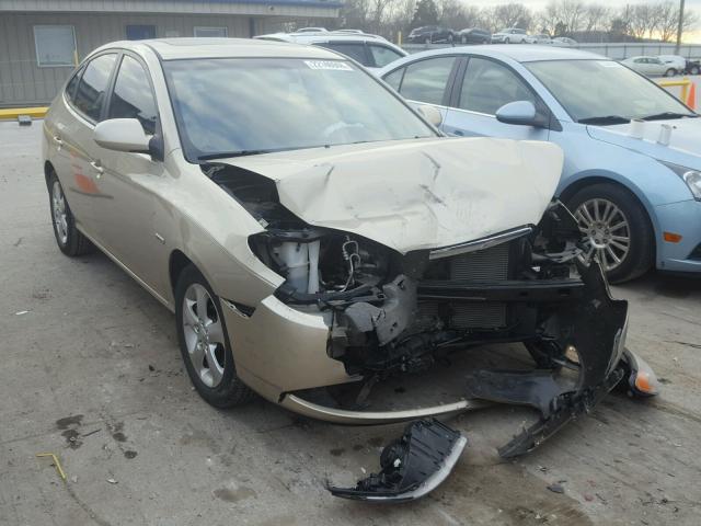 KMHDU46D77U089149 - 2007 HYUNDAI ELANTRA GL GOLD photo 1