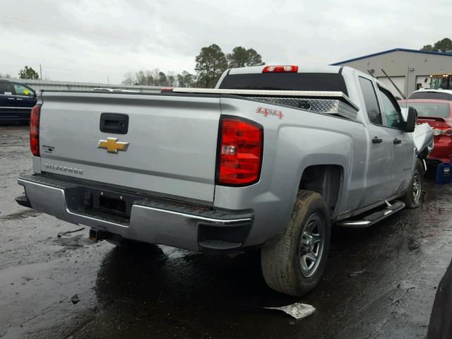 1GCVKPEC7EZ239320 - 2014 CHEVROLET SILVERADO SILVER photo 4