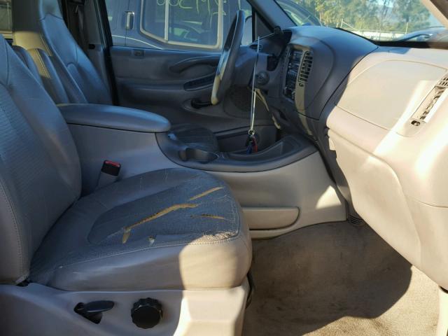 1FMEU17L8VLB69152 - 1997 FORD EXPEDITION BLACK photo 5